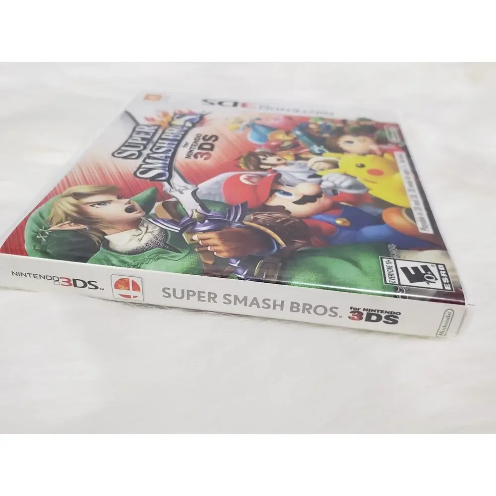 NO GAME CASE ONLY Super Smash Bros 3DS Case and Manual Only‎ NO GAME